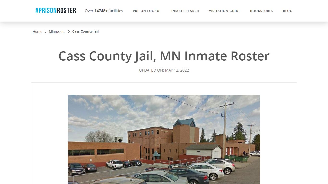 Cass County Jail, MN Inmate Roster - Inmate Locator